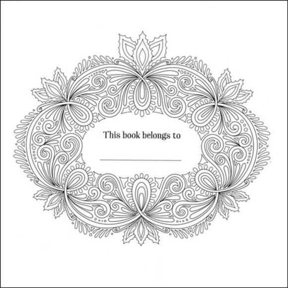 Christmas to Color Adult Coloring Book by Mary Tanana Giftable for the Holidays - Picture 5 of 12
